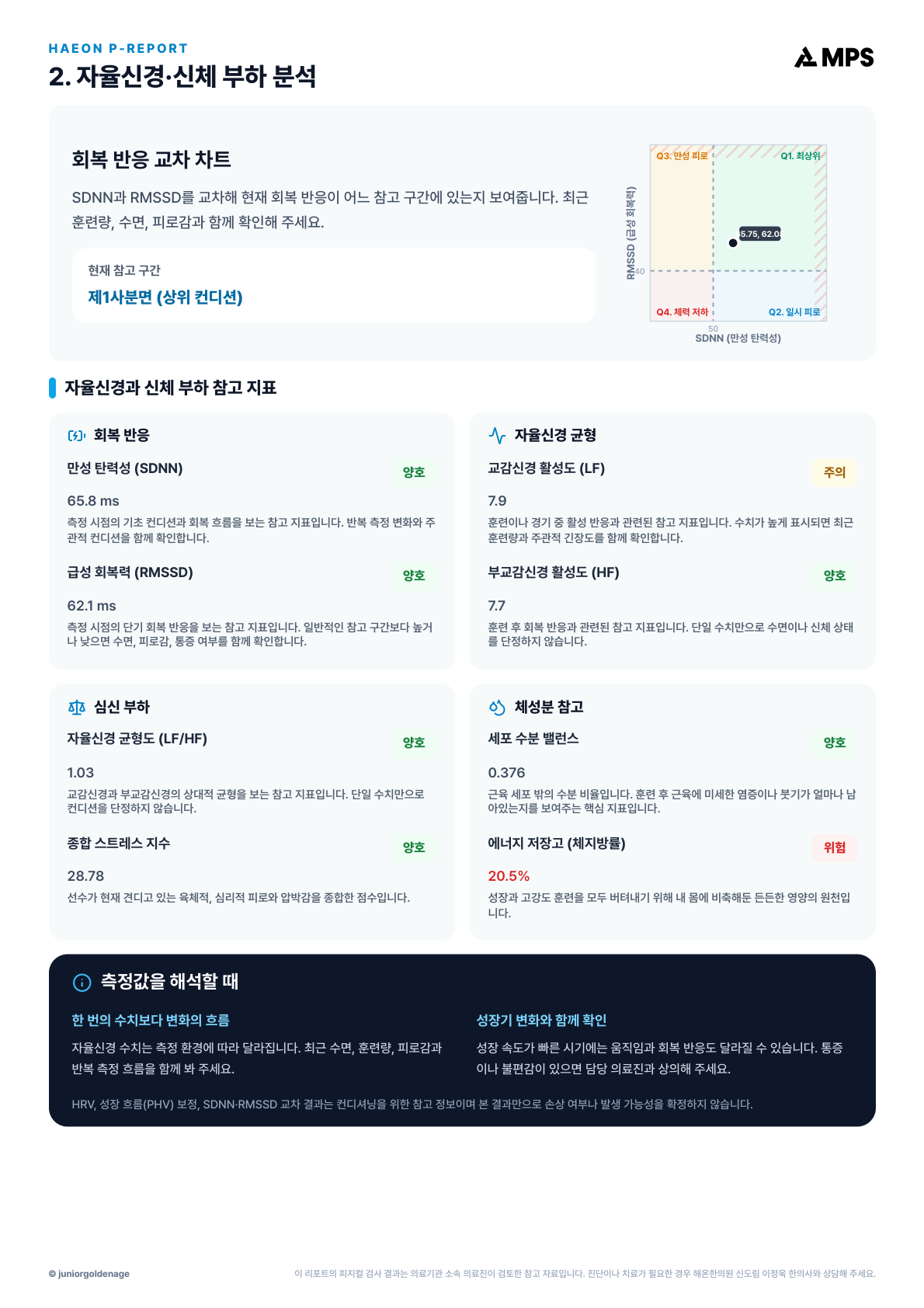 스탠다드 리포트 전체 12페이지 중 8페이지